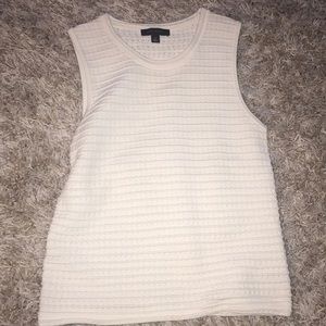 Sweater tank top